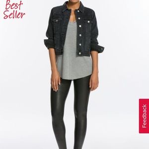 Spanx faux leather leggings